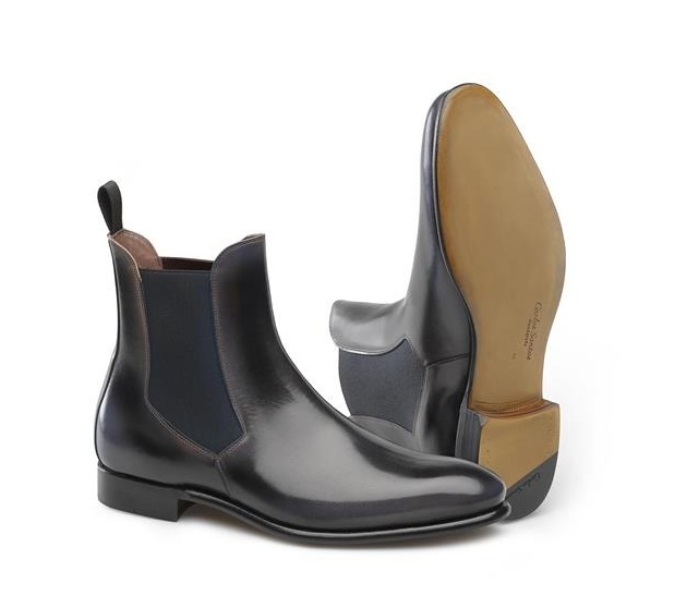 austin block heel chelsea boot